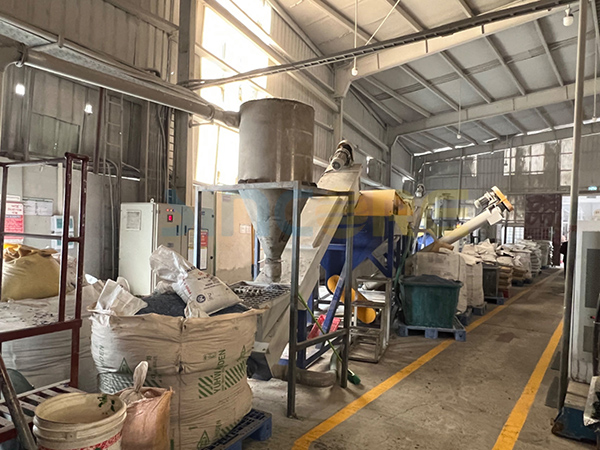 Линия мойки 1 по переработке полиэтиленовой пленки