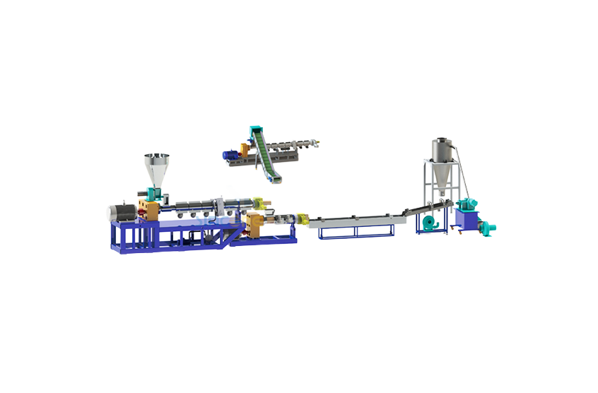 Линия двухступенчатой ​​грануляции стренгового типа