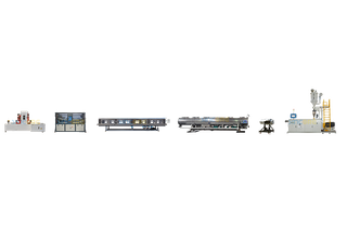 Экструзионная линия для производства труб из полиэтилена высокой плотности (до 315 мм)