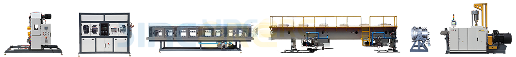 Экструзионная линия для производства многослойных труб HDPE/PPR