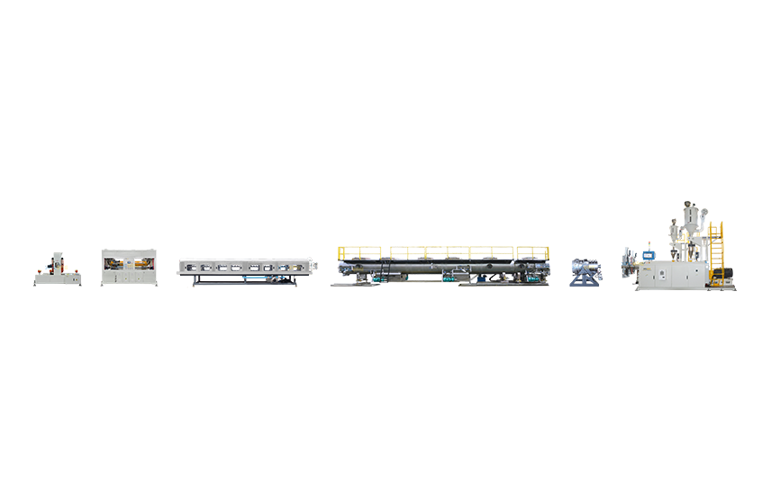 Экструзионная линия для производства многослойных труб HDPE/PPR