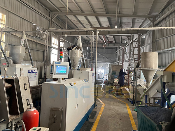 одношнековый экструдер