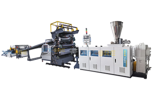Экструзионная линия для производства листов ПВХ