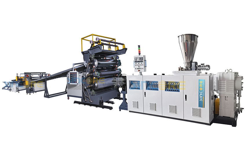 Экструзионная линия для производства листов ПВХ