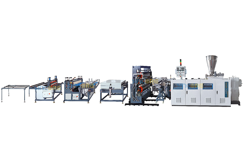 Линия экструзии ПВХ кровельных листов